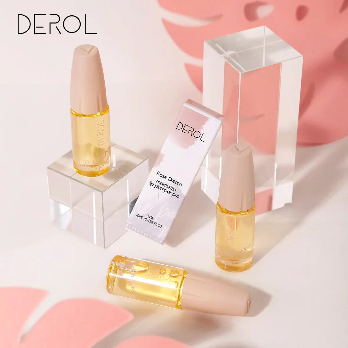 DEROL Ginger Extract Peppermint Lip Plumper Night Repair-3