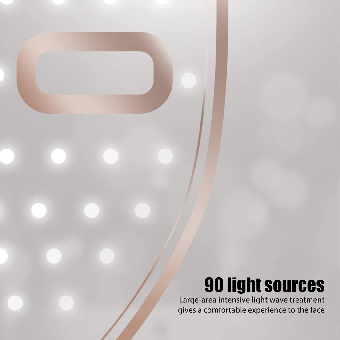 LED Light Therapy Face Mask - 7 Colour Photon Therapy Mask for Face Skin Rejuvenation, Facial Skin Treatment, Anti-Aging, Anti-Acne, Anti-Wrinkle