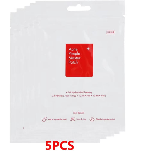 Closed Pimple Master Patch 24 Patches Invisible Absorption Secretions Breathable Makeup Colloidal Mask Skin Beauty Care Stickers