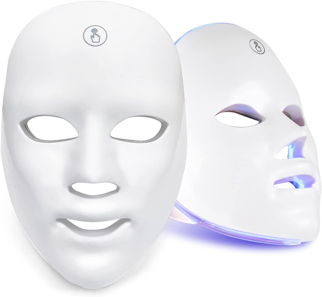 LED Light Therapy Face Mask -  7 Colour Photon Therapy Mask for Face Skin Rejuvenation, Facial Skin Treatment, Anti-Aging, Anti-Acne, Anti-Wrinkle