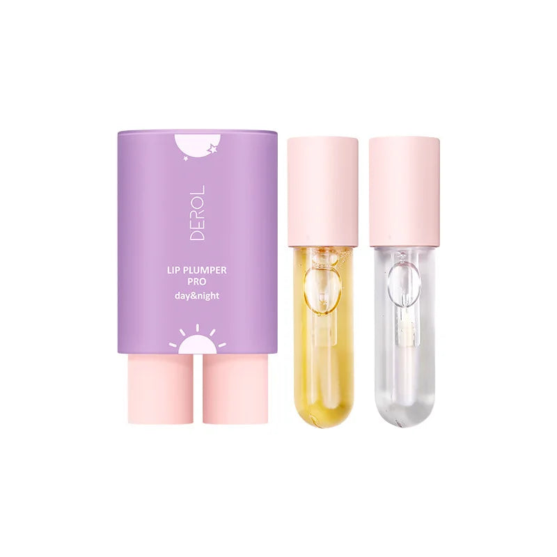 DEROL Ginger Extract Peppermint Lip Plumper Night Repair-6