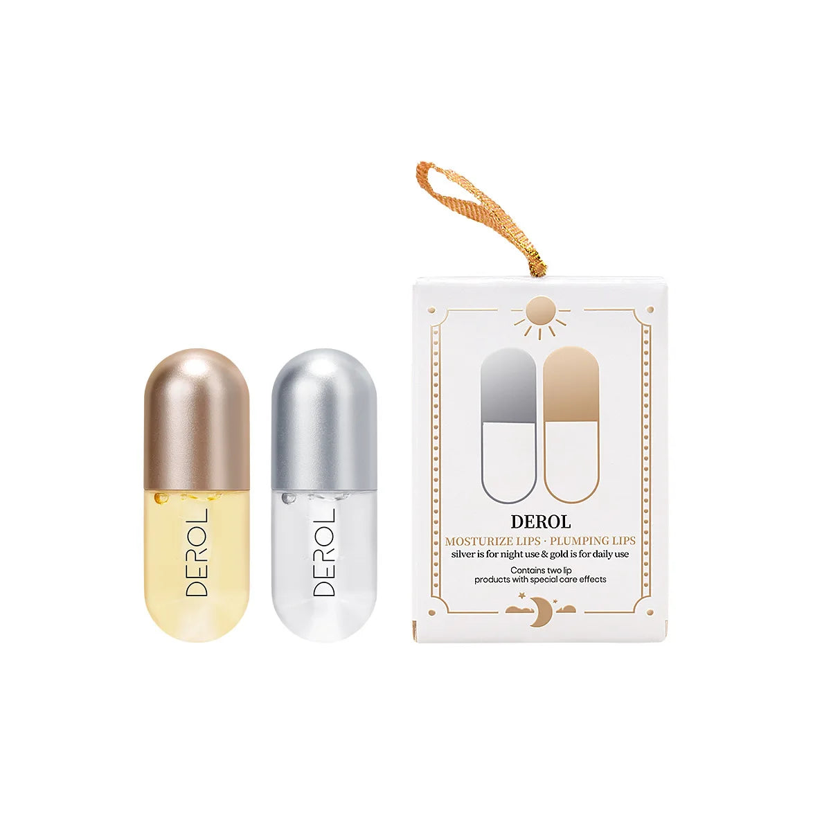DEROL Ginger Extract Peppermint Lip Plumper Night Repair-12