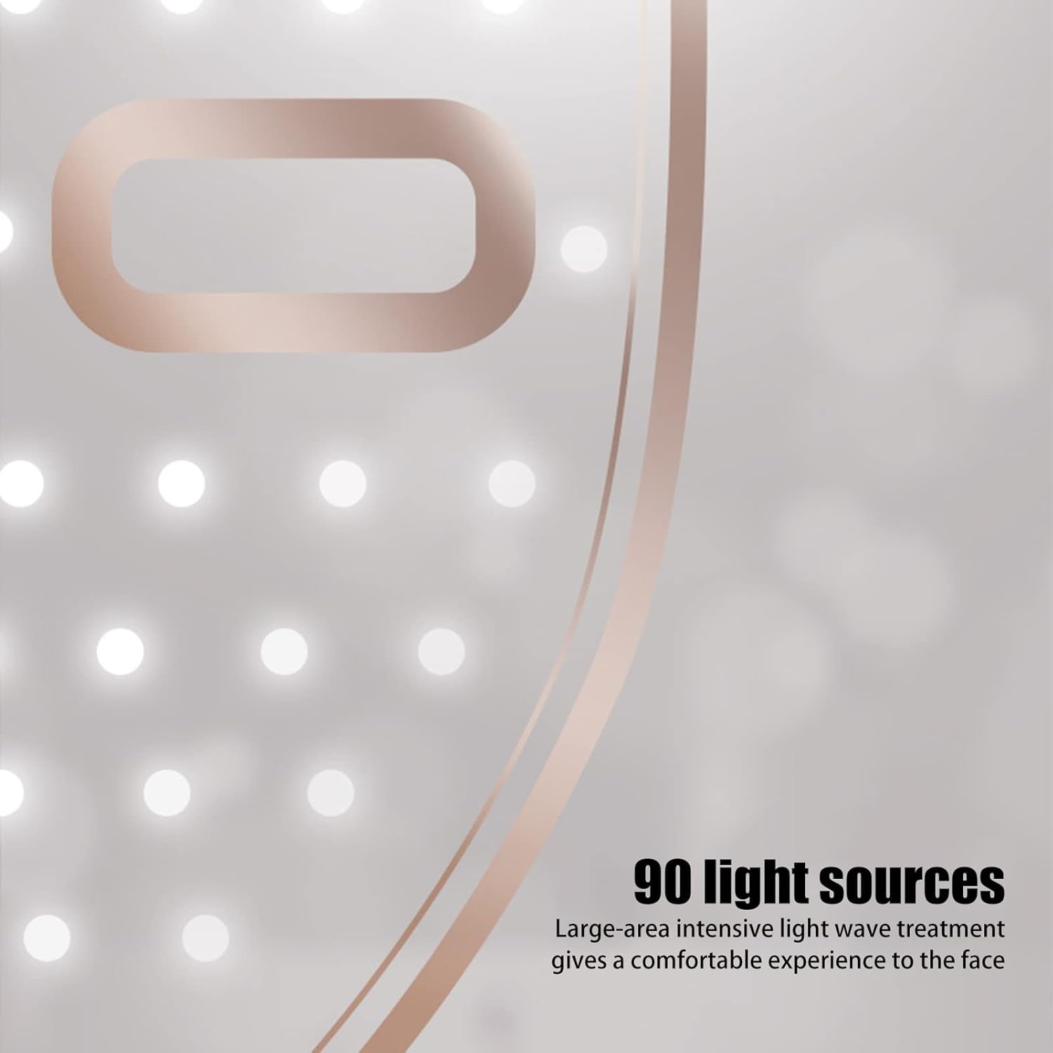 LED Light Therapy Face Mask -  7 Colour Photon Therapy Mask for Face Skin Rejuvenation, Facial Skin Treatment, Anti-Aging, Anti-Acne, Anti-Wrinkle